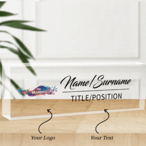 Custom Desk Name Plate